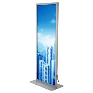 Totem LED Stand, double sided - incl. print
