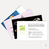 100 business cards with print