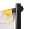Bannerdisplay "Pegasus" mit Druck 140x240cm - Schwarz