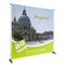 Bannerdisplay "Pegasus" mit Druck 240x240cm