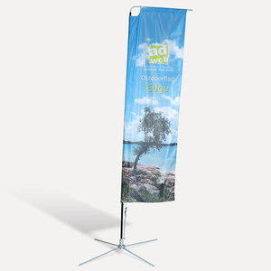 Advertising Flag "Edge" with print - SOLD OUT