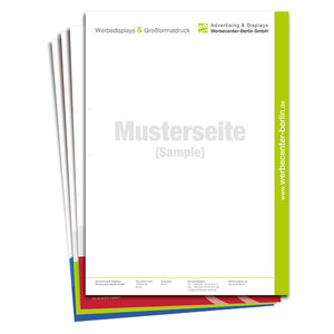 letterhead doublesided 4/1 CMYK