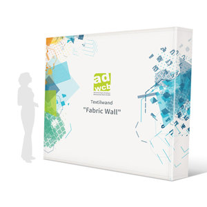 Pop-Up Display "Fabric Wall" incl. print + trolley