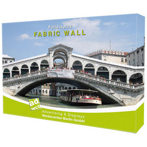 Textilwand "Fabric Wall" + Druck - 3x3 Felder