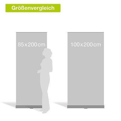 ✓ Banner 200x150 cm ✓ Rollup Display DRUCK ✓ Werbebanner ✓ Roll-up inkl