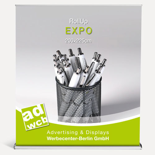 Rollup Expo Mit Druck Werbecenter Berlin