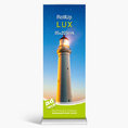 Retractable Banner Stand "Lux" incl. print + bag