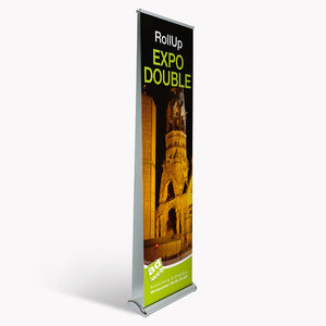 RollUp "Expo Double" 85x200cm inkl. Digitaldruck