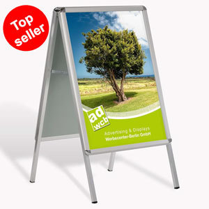 2 x A1 wetterfester Digitaldruck auf PVC Poster für Kundenstopper/Plakatständer 