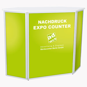 Nachdruck für Theke "Expo Counter"