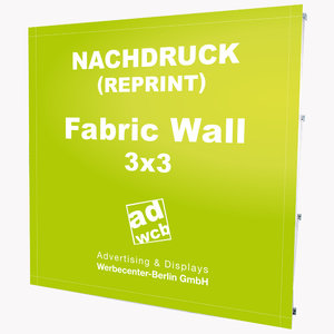 Nachdruck für vorhandenes "Fabric Wall"