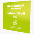 Nachdruck "Fabric Wall" - Textil - 3x3 Felder