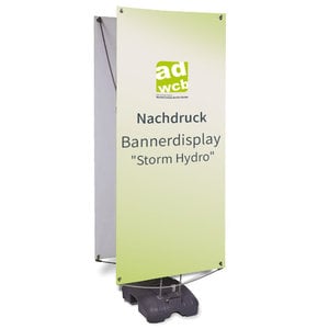 Nachdruck Bannerdisplay "Storm Hydro"