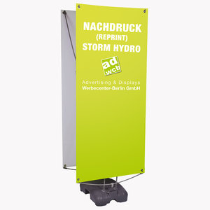 Nachdruck Bannerdisplay "Storm Hydro"