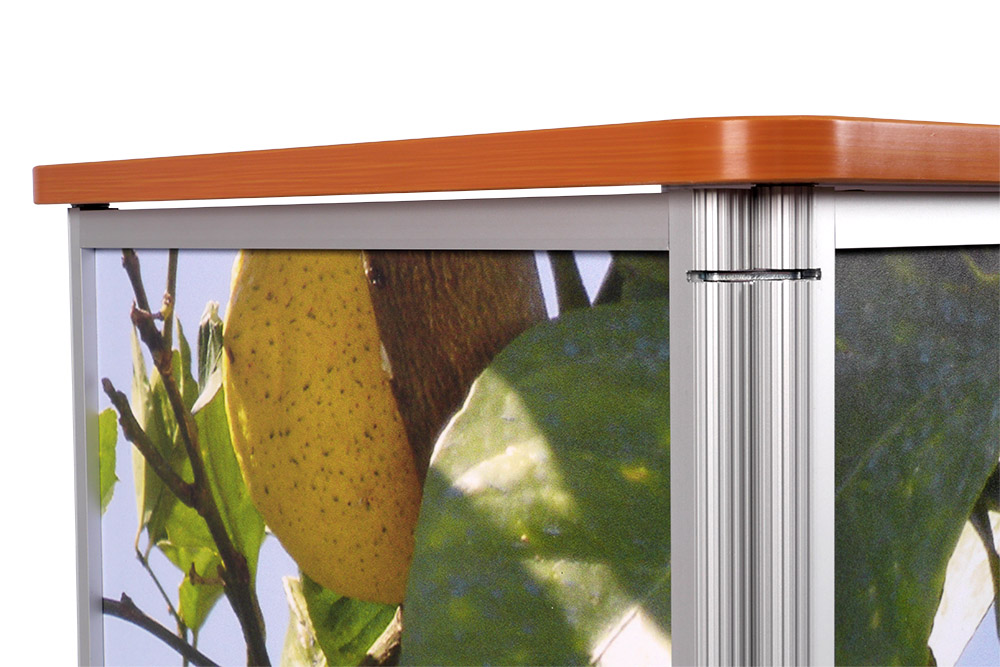 Square Counter print Advertising Displays
