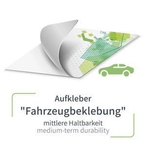 Aufkleber "Fahrzeugbeklebung"