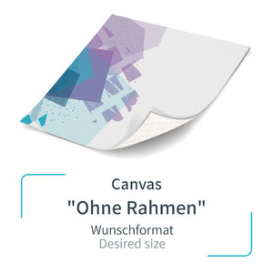 Canvas with print