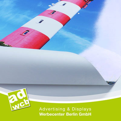 Plakat DIN A0 mit  Solvent Druck 1400 dpi 3 x Poster 