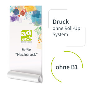Reprint for rollup & banner stand display - without B1