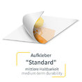 Klebefolie "Standard" mit Schutzlaminat - glänzend