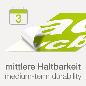 Sticker "Standard" with print