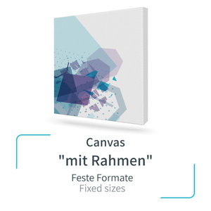 Canvas Foto Leinwand mit Rahmen 30x20cm