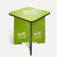 Cardboard stool - Lightboard