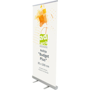 Retractable banner „Budget“ incl. print  - SOLD OUT