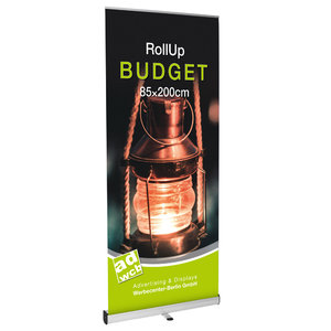 RollUp "Budget Plus" 85x200cm + Druck + Tasche