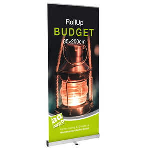 RollUp "Budget Plus" mit Druck - AUSVERKAUFT