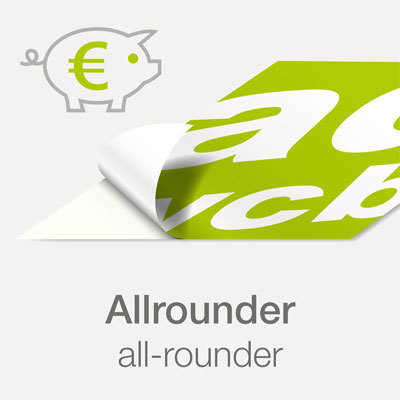 Aufkleber Classic Mit Druck Wunschformat Werbecenter Berlin