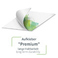 Sticker "Premium" with print