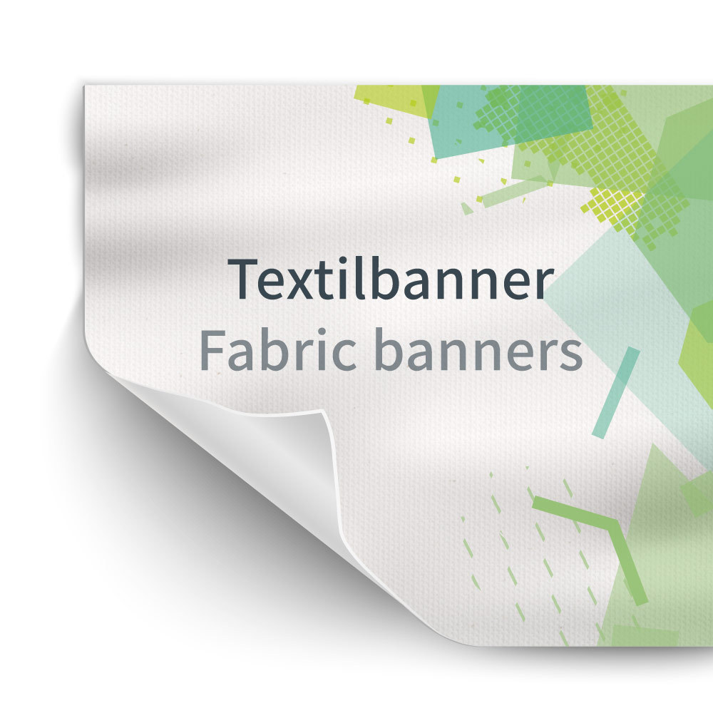 Textil- und Dekobanner