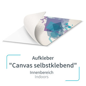 Canvas selbstklebend - Wunschformat