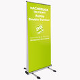 Replacement print rectratable banner "Double Outdoor"