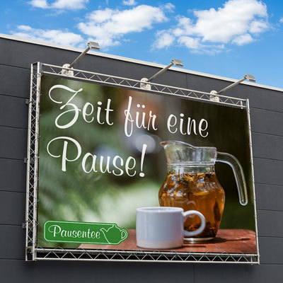 GARDEN CENTRE BANNER WATERPROOF EYELETTED PVC PRINTED ADVERTISING BUSINESS SIGNS 