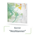 Meshplane PVC + Druck + Ösen - 200x50cm