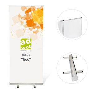RollUp "Eco" 85x200cm mit Druck
