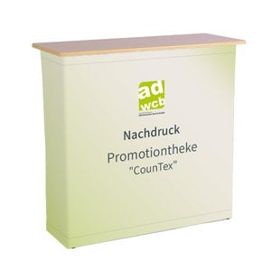 Nachdruck für Promotiontheke "CounTex"