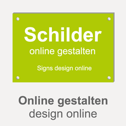 Sign online design