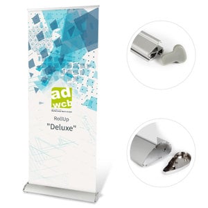 RollUp "Deluxe" 85x220cm mit Druck