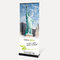 Retractable banner "Onyx" with print - SOLD OUT