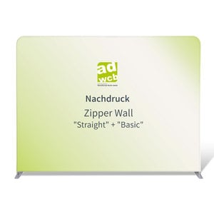 Nachdruck für Zipper Wall "Straight - Basic"