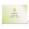 Nachdruck Zipper Wall "Straight - Basic" - einseitig - 100x230cm