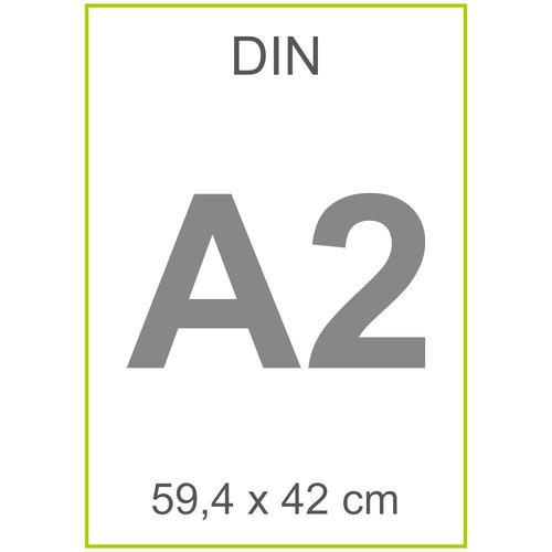 Plakate in DIN A2 mit Druck nach Ihrer Datei