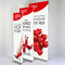 Bannerstand "Magnetic" - doppelseitig - mit Druck - 40 x 160 cm