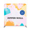 Zipper Wall "Straight Basic" mit Druck - einseitig - 100x230cm