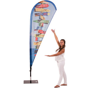 Beachflag "Drop" mit Druck