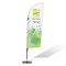 Beachflag 'Wind' - Complete with Print