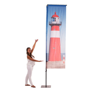 Beachflag "Square" incl. print